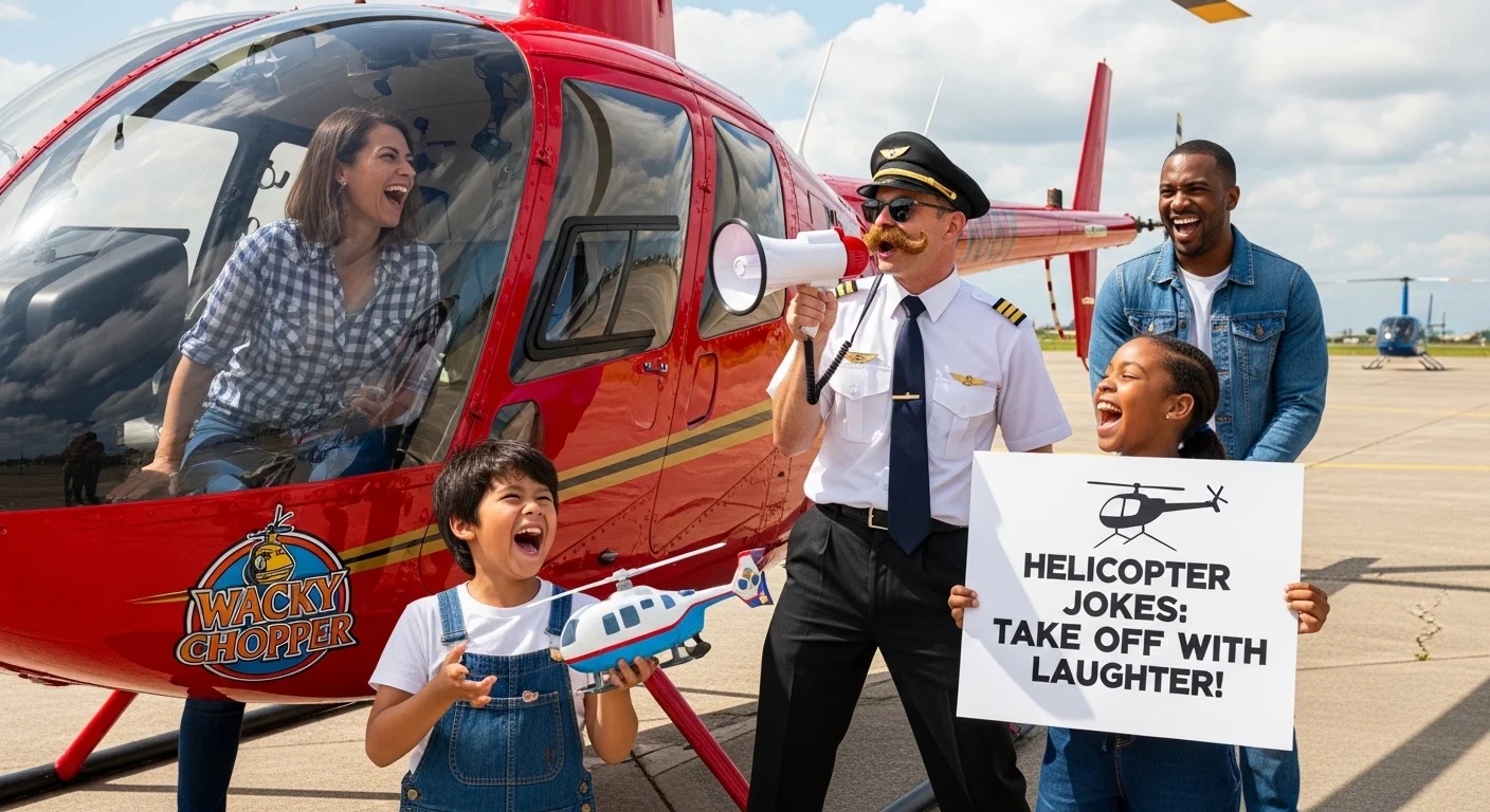 Helicopter Jokes One-Liners