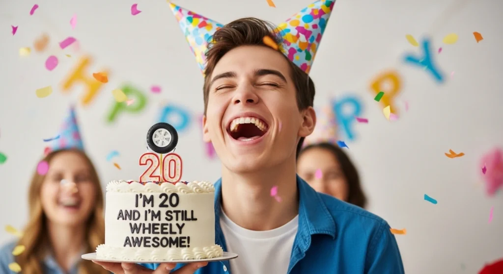 Short 20th Birthday Captions for Yourself