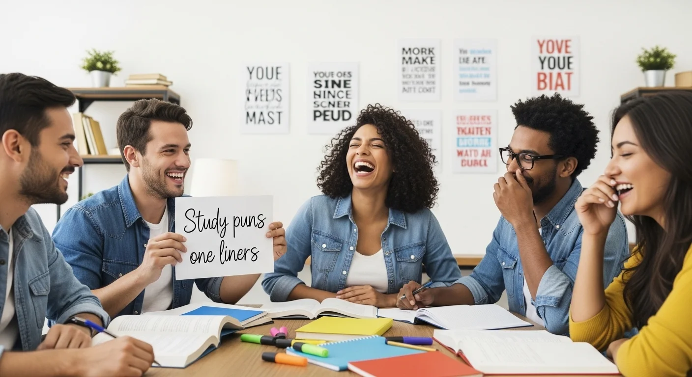 Study Puns One Liners