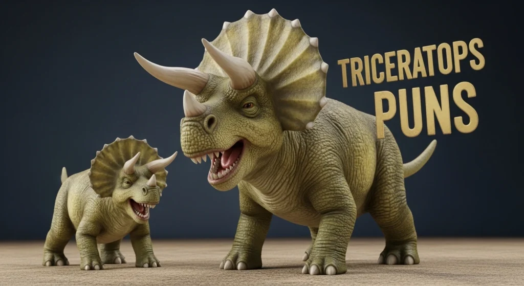 Triceratops Puns One Liners