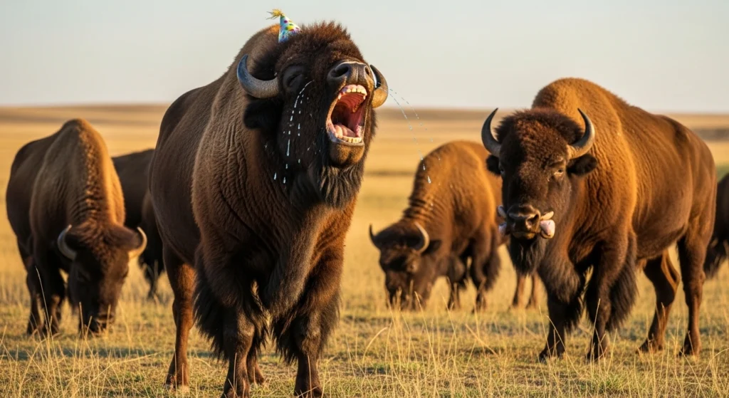 Bison Joke by Son