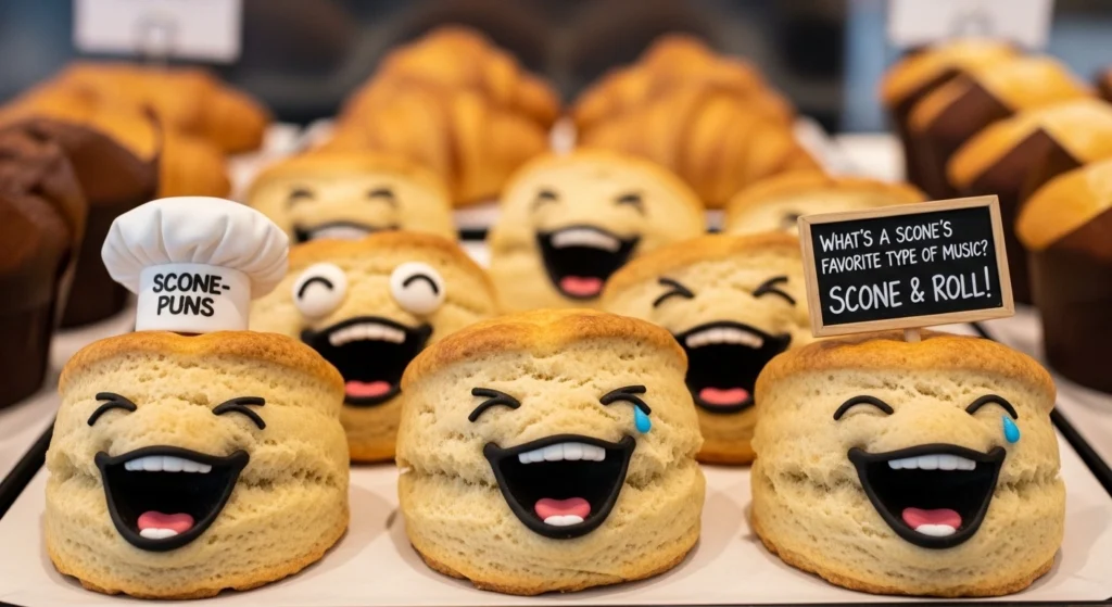 Scone Puns Captions