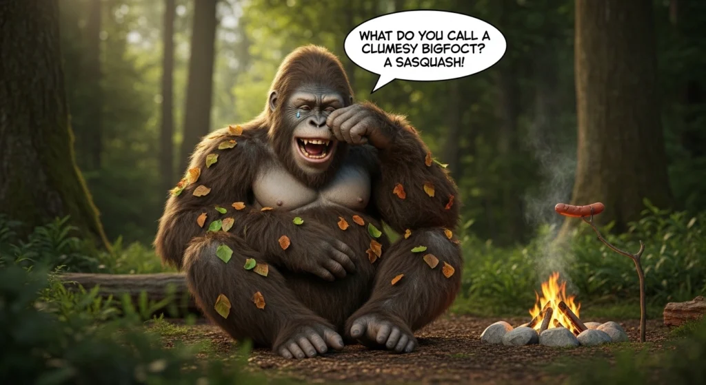Short Bigfoot Jokes for Adults