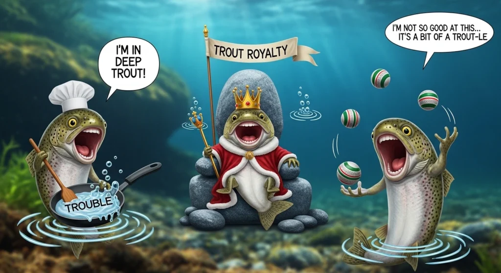 Short Trout Puns