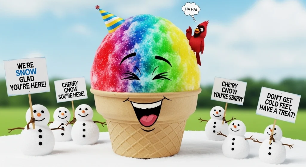 Snow Cone Puns One Liners