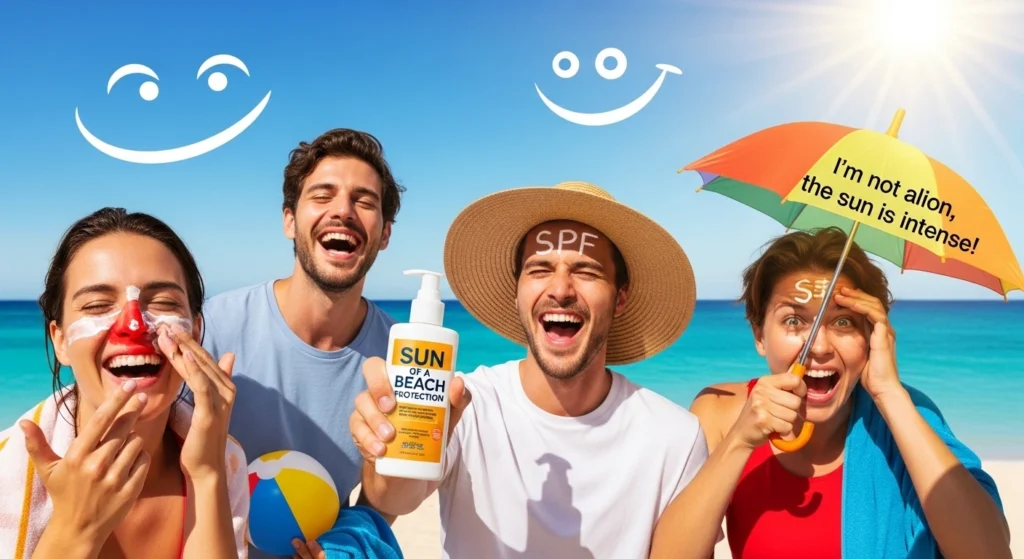 Sunscreen Puns Dirty