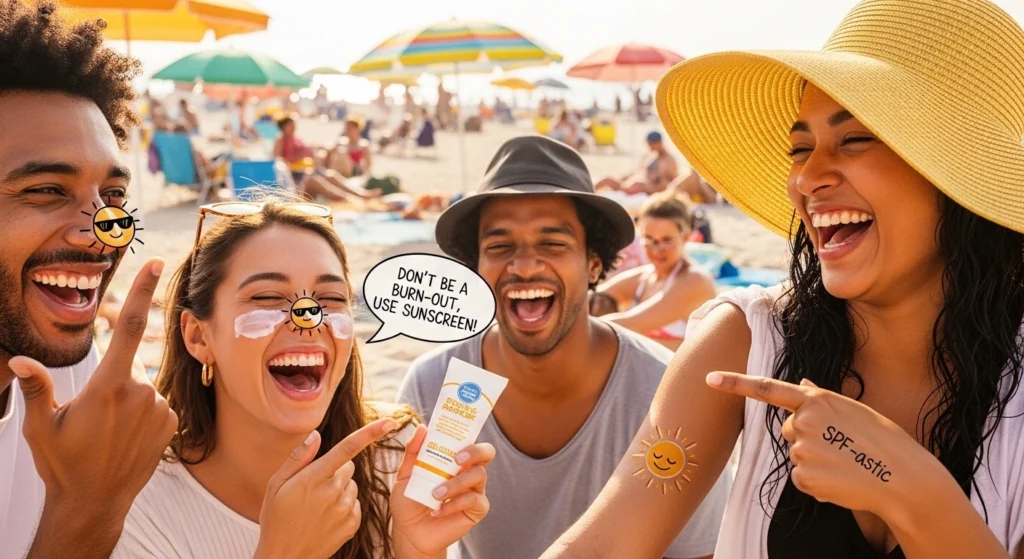 Sunscreen Puns One Liners