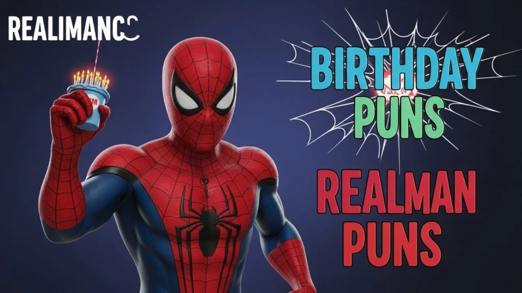 Spiderman Birthday Puns