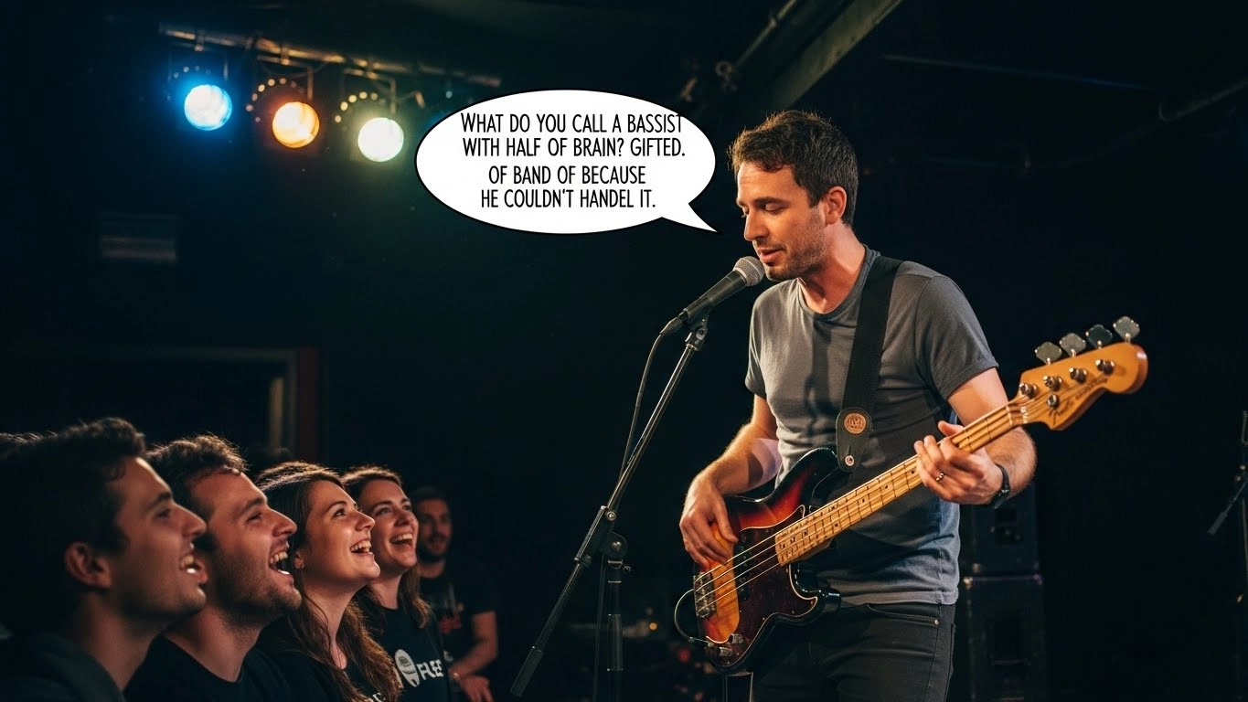 bassist jokes