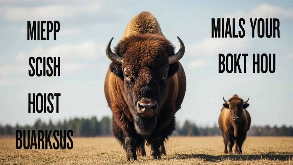 bison jokes
