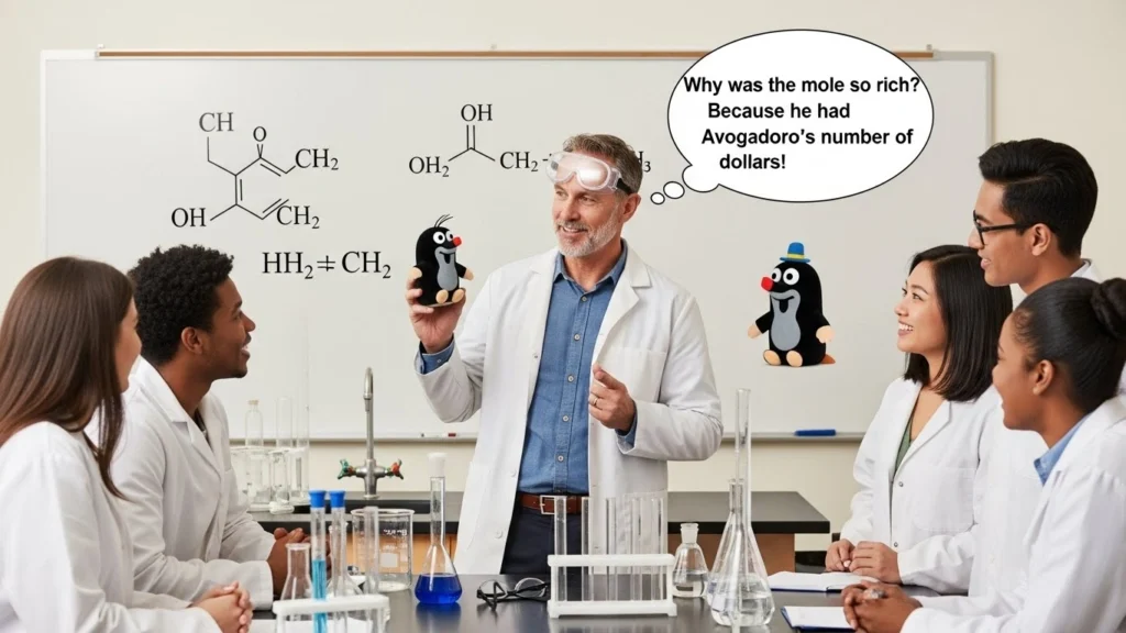 chemistry mole jokes