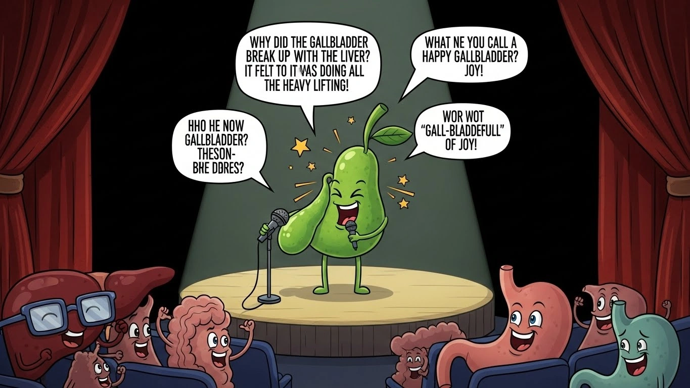 gallbladder jokes