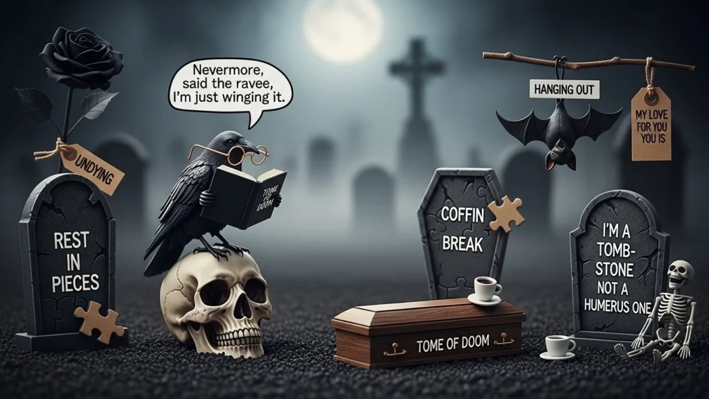 goth puns