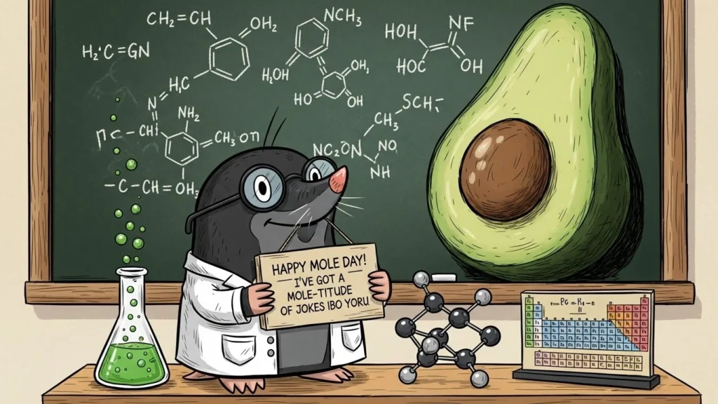 mole day puns