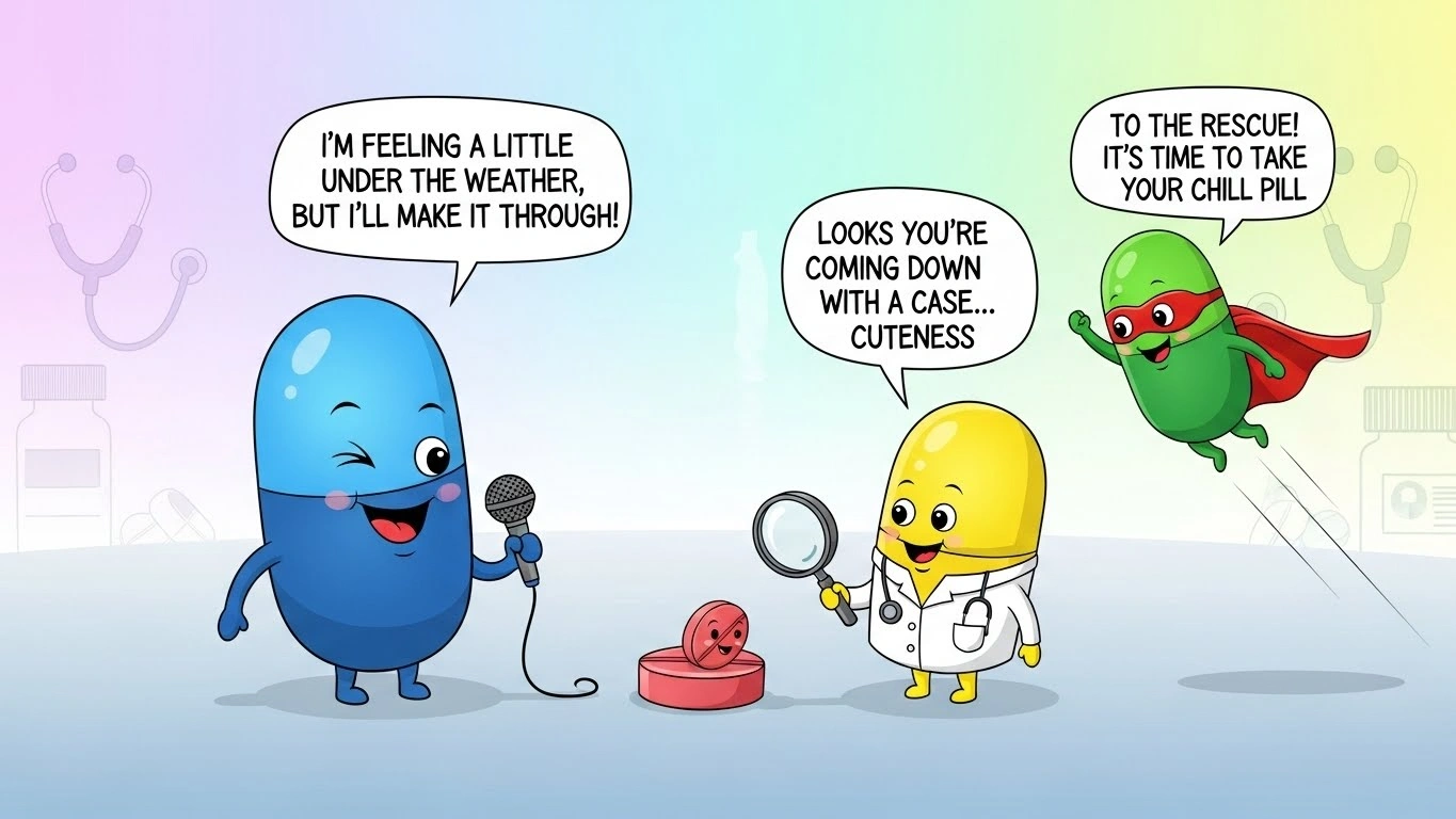 pill puns