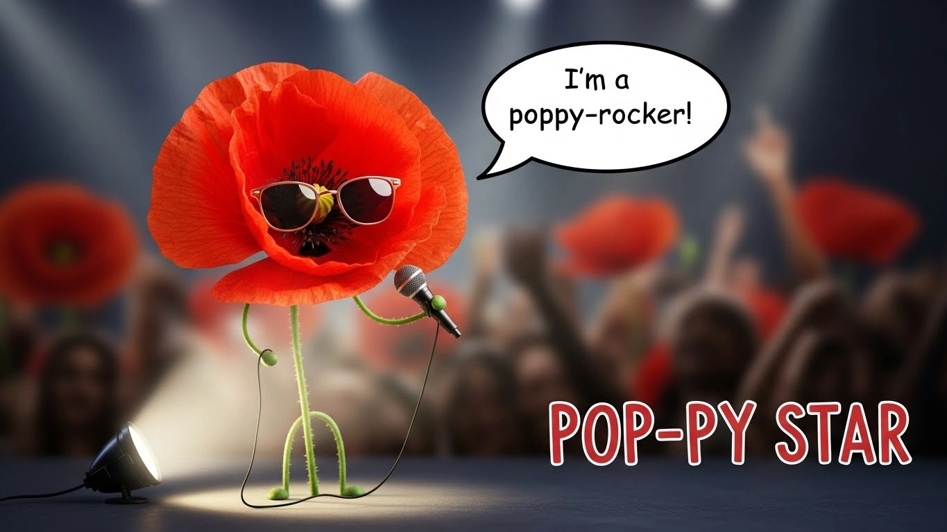 poppy puns