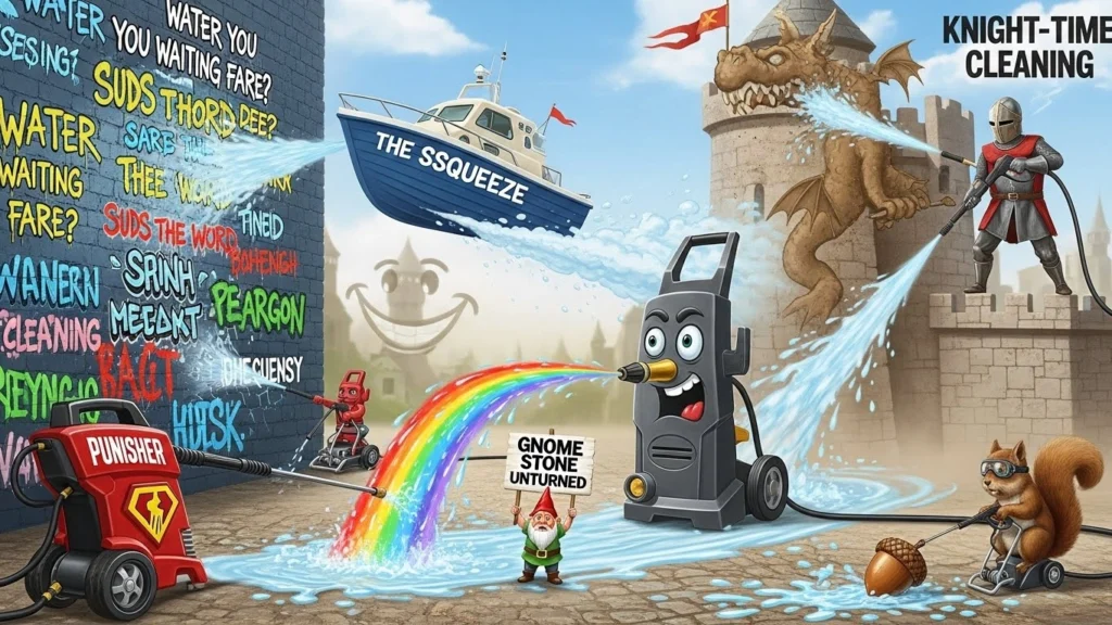 pressure washer puns