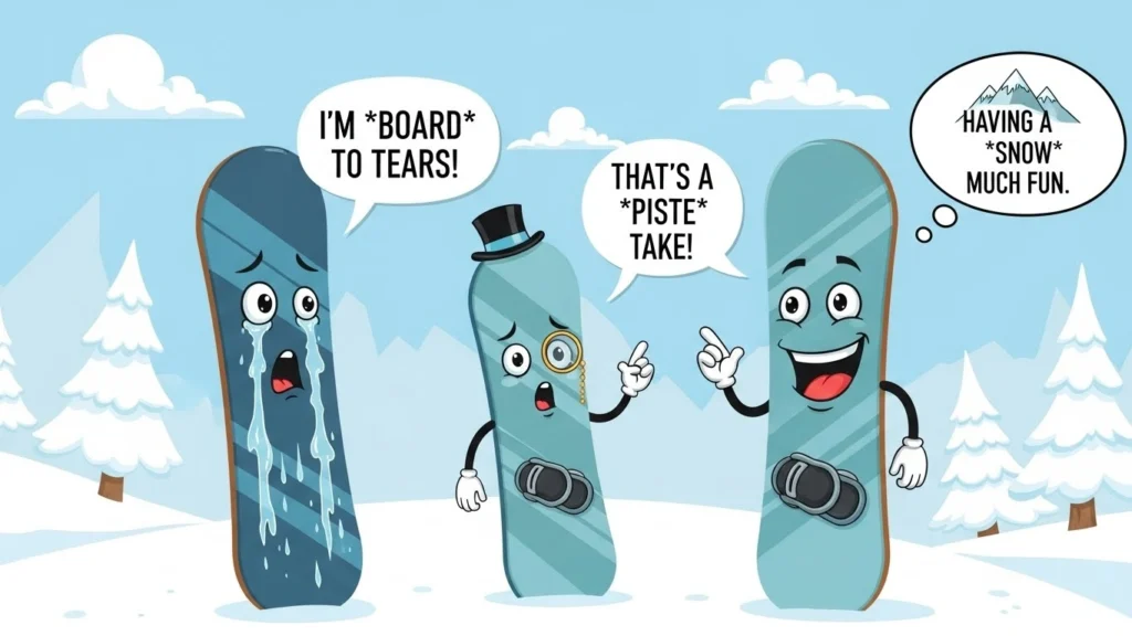 snowboard puns