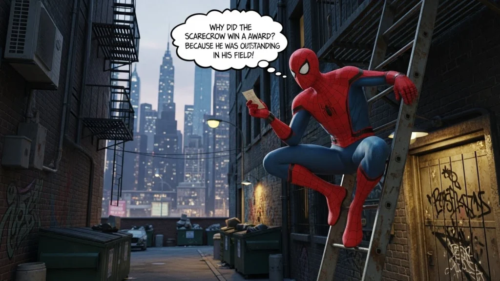 spiderman jokes