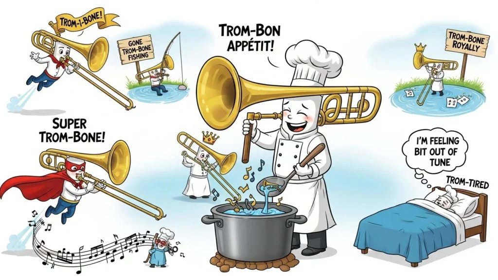 trombone puns
