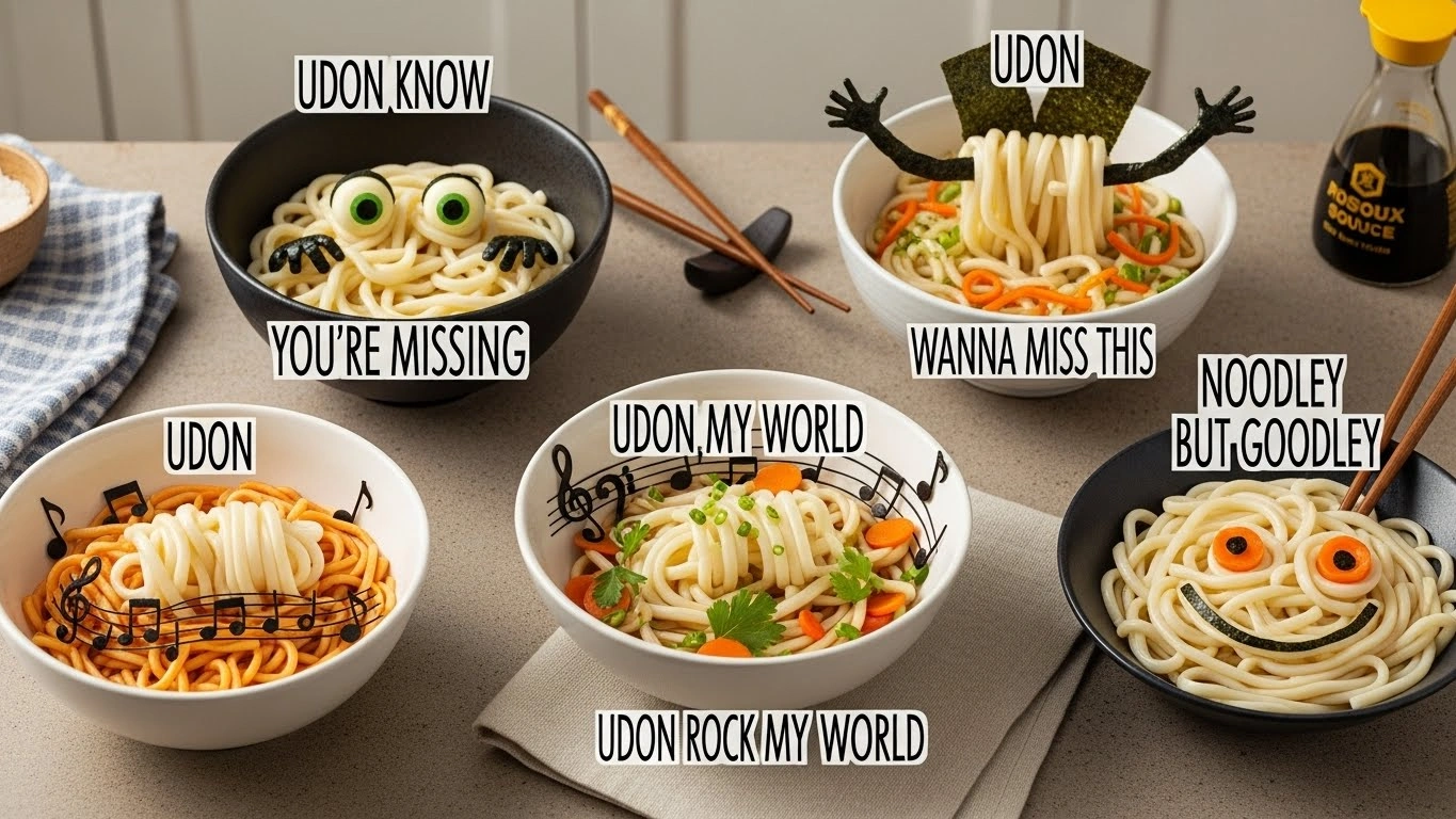 udon puns
